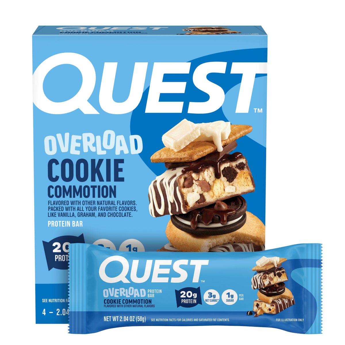 cookie-commotion-overload-bar-o1 15980_QN_USA_eComm_Rebrand_ProductCarousel_OverloadBars_CCom_MainImage_4ct.png