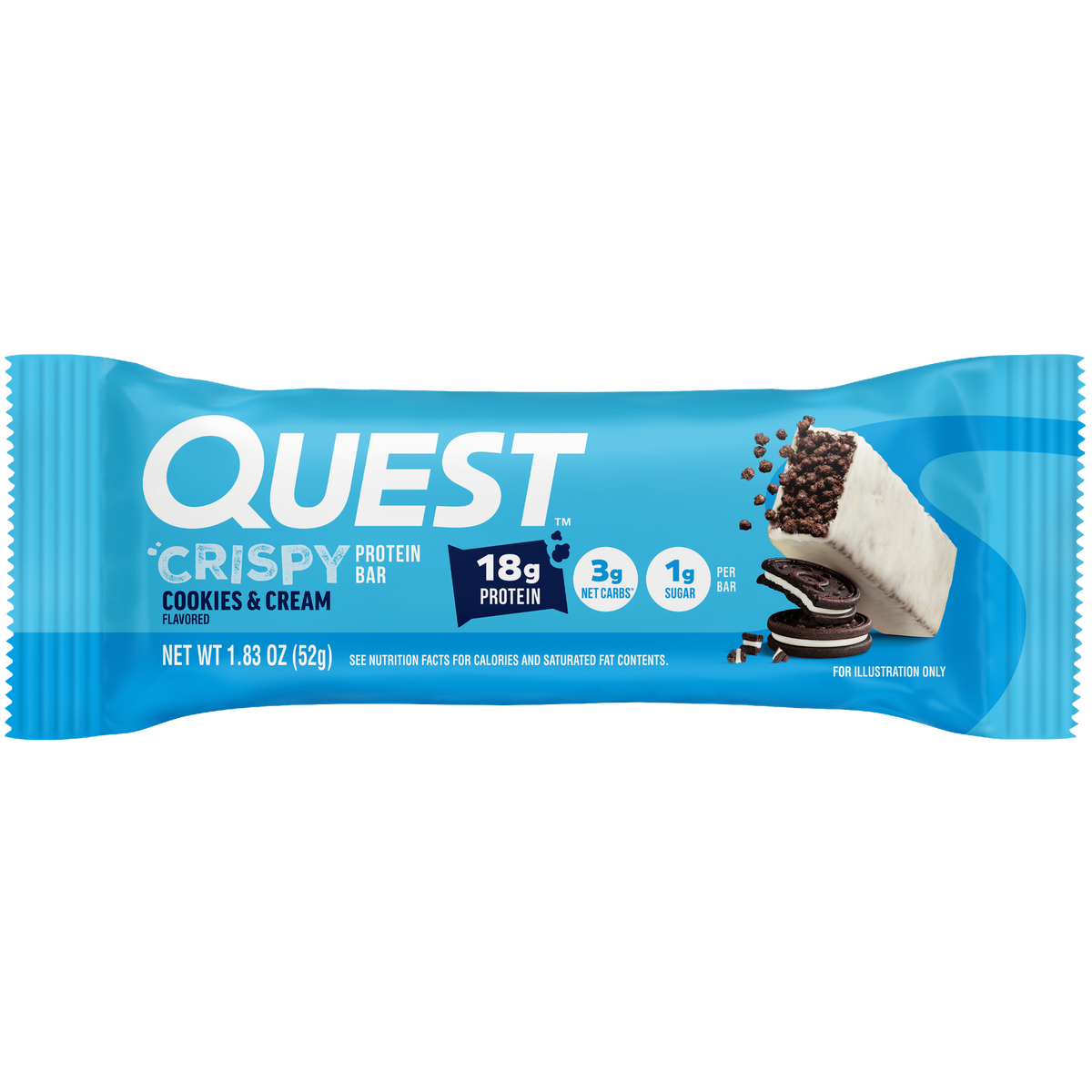 cookies-and-cream-crispy-hero-protein-bars-l6 400110_QN_USA_Pkg_Crispy_ProteinBar_CAC_Wrapper_3D_Front_Force.png