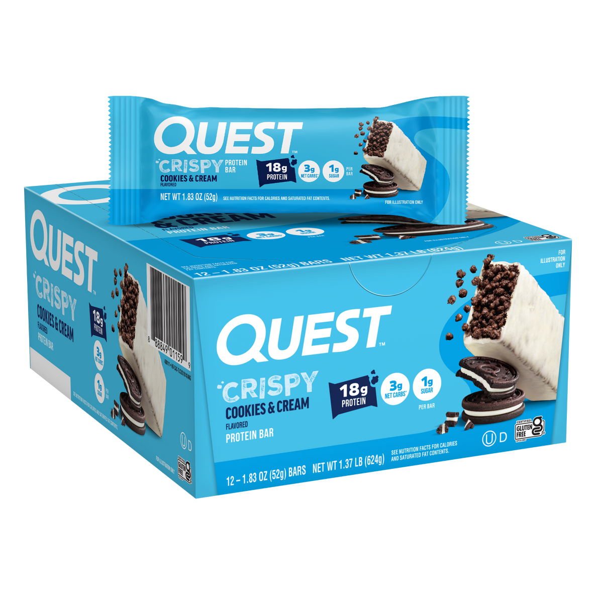 cookies-and-cream-crispy-hero-protein-bars-l6 400111_QN_USA_Pkg_Crispy_ProteinBar_CAC_12ctCarton_3D_Composite_Force.png